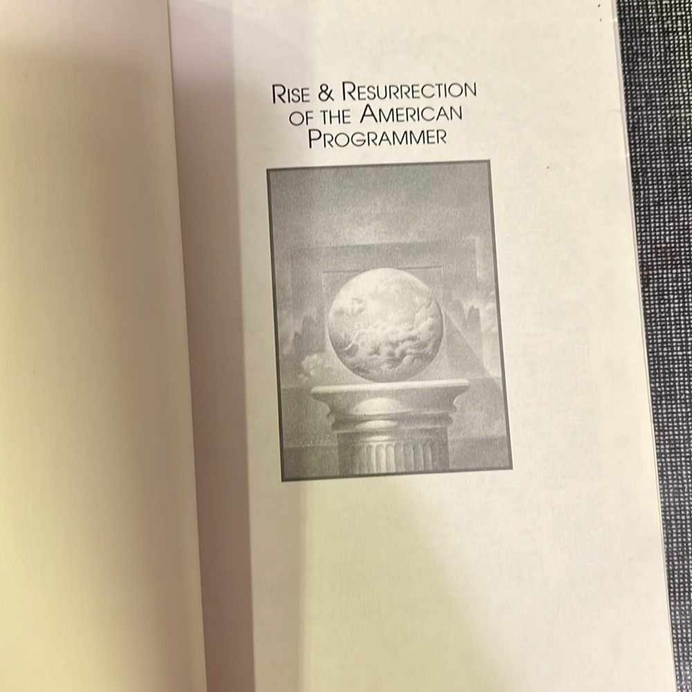 Rise & Resurrection of the American Programmer Book - Picture 4 of 6
